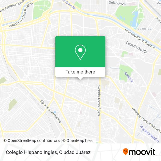 Mapa de Colegio Hispano Ingles