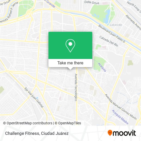 Challenge Fitness map