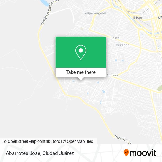 Abarrotes Jose map
