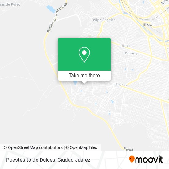 Puestesito de Dulces map