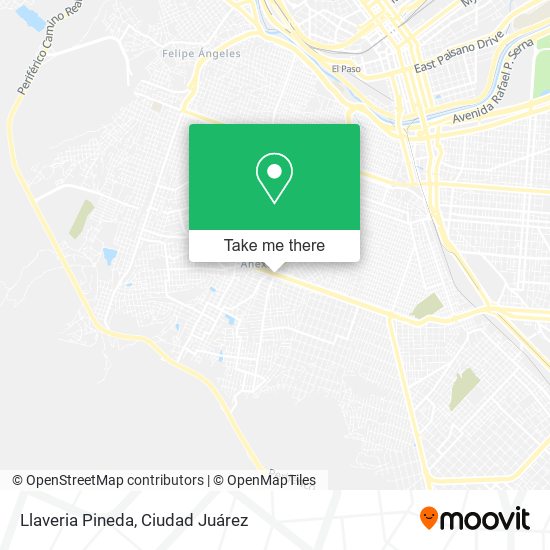 Mapa de Llaveria Pineda
