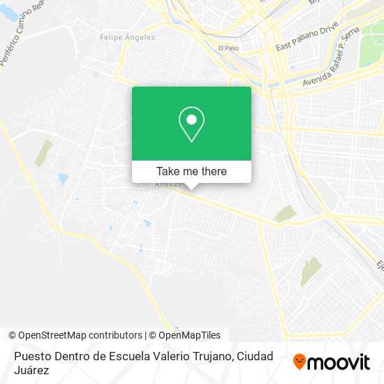 Puesto Dentro de Escuela Valerio Trujano map