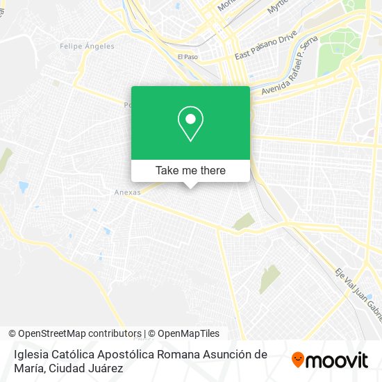 Mapa de Iglesia Católica Apostólica Romana Asunción de María