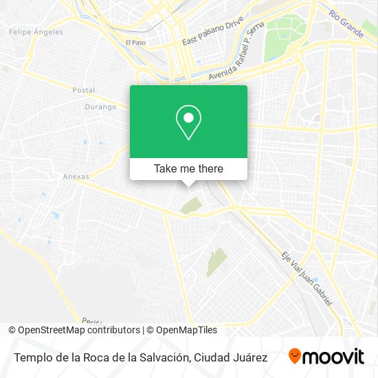 Templo de la Roca de la Salvación map