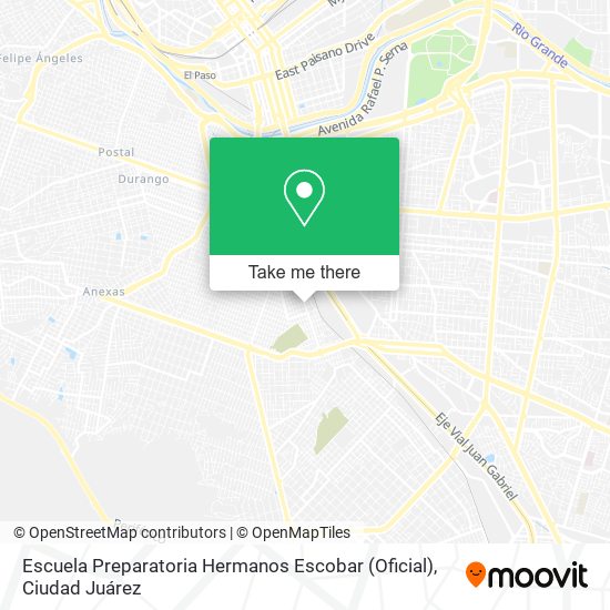 Escuela Preparatoria Hermanos Escobar (Oficial) map