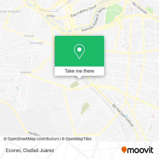 Mapa de Ecorec