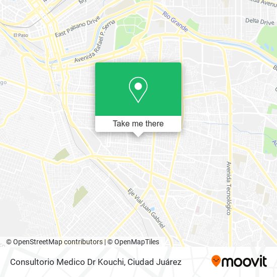 Consultorio Medico Dr Kouchi map