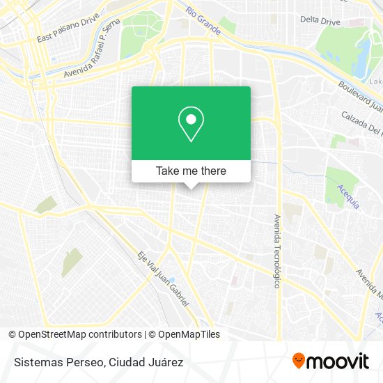 Sistemas Perseo map