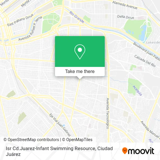 Isr Cd.Juarez-Infant Swimming Resource map