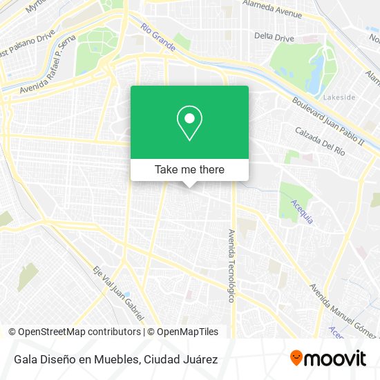 Mapa de Gala Diseño en Muebles