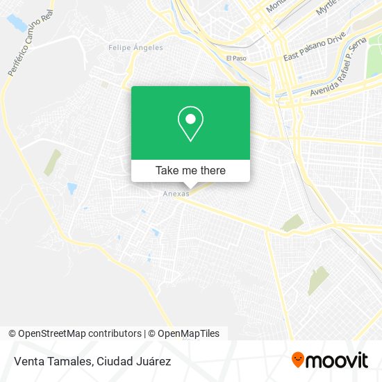 Venta Tamales map