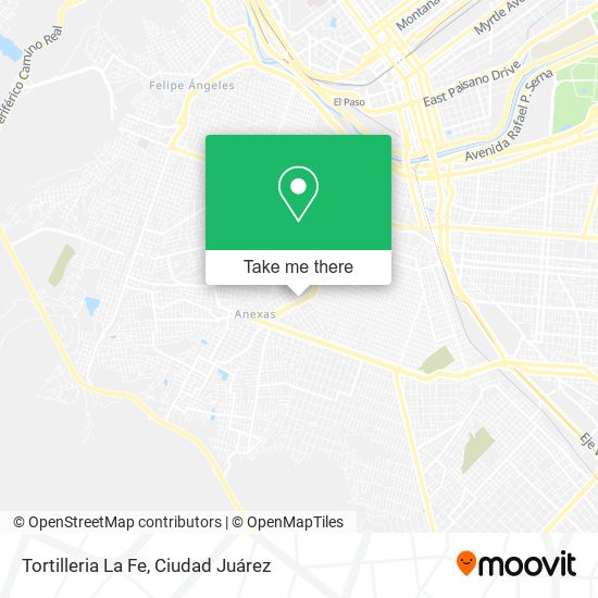 Tortilleria La Fe map