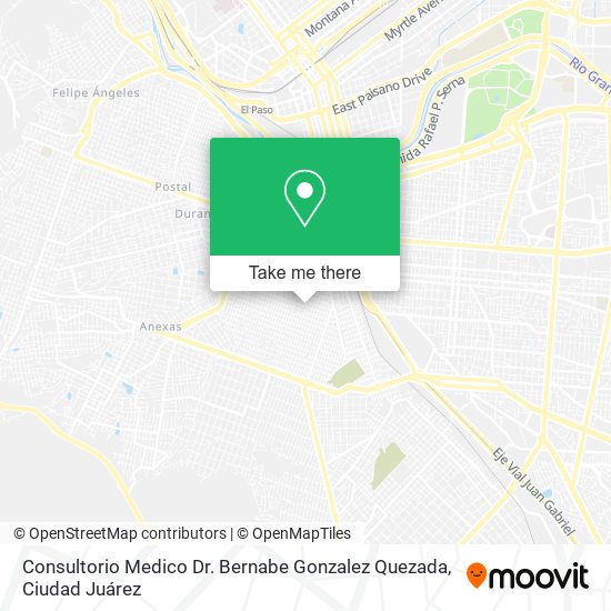 Consultorio Medico Dr. Bernabe Gonzalez Quezada map