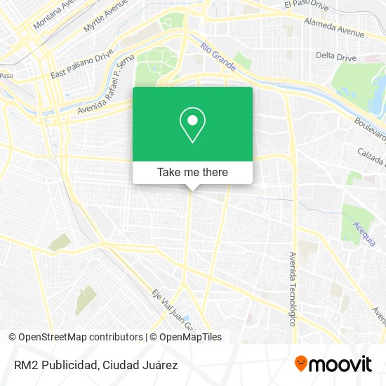 Mapa de RM2 Publicidad