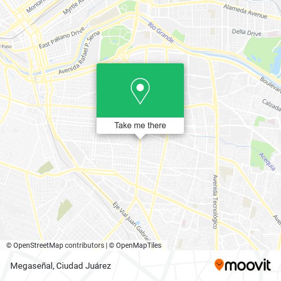 Megaseñal map