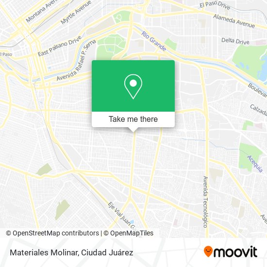 Materiales Molinar map