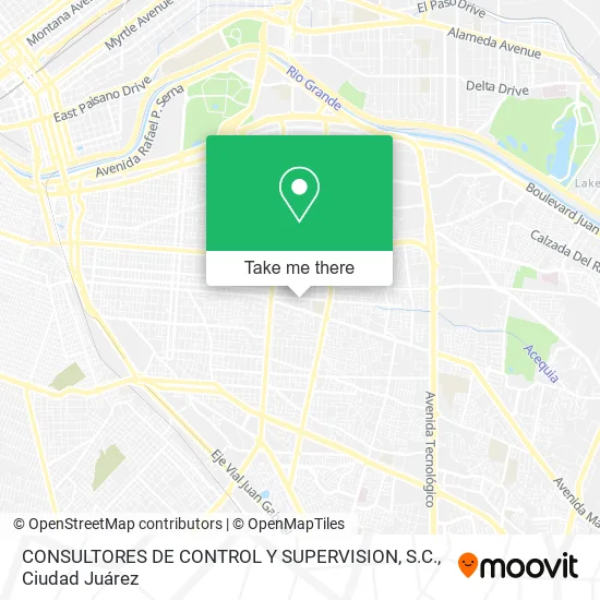 CONSULTORES DE CONTROL Y SUPERVISION, S.C. map