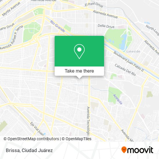 Mapa de Brissa