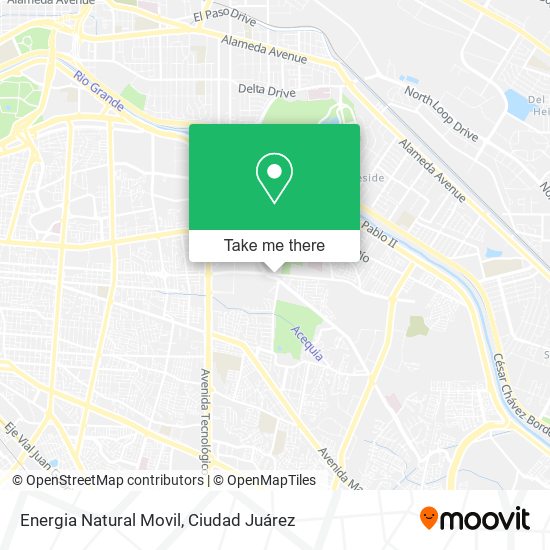 Energia Natural Movil map