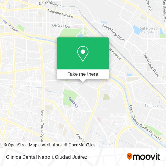 Clinica Dental Napoli map