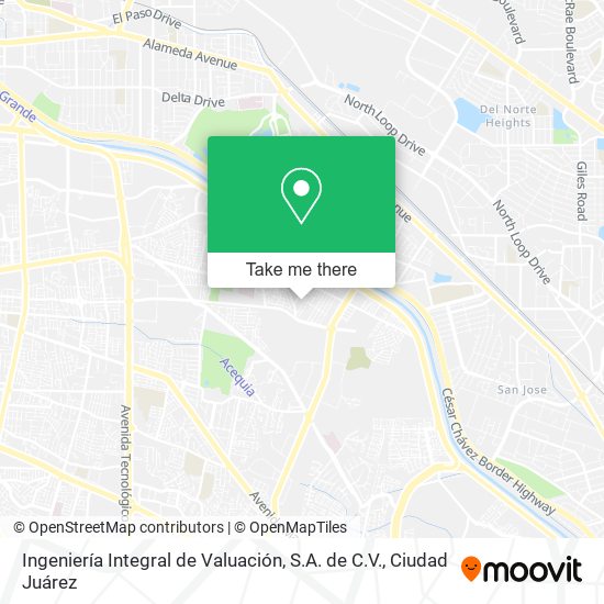 Ingeniería Integral de Valuación, S.A. de C.V. map