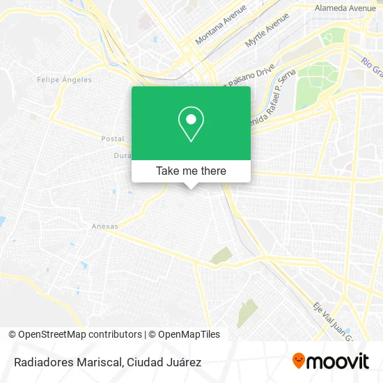 Mapa de Radiadores Mariscal