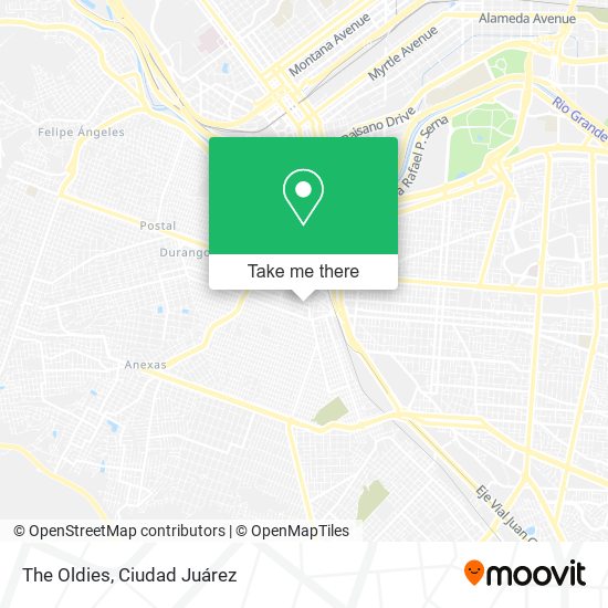 Mapa de The Oldies