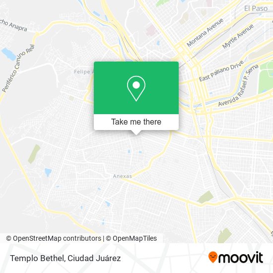 Mapa de Templo Bethel
