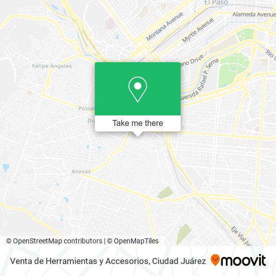 Venta de Herramientas y Accesorios map