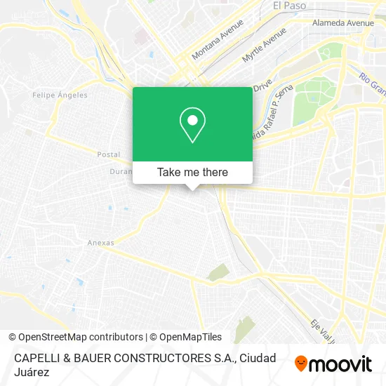 CAPELLI & BAUER CONSTRUCTORES S.A. map