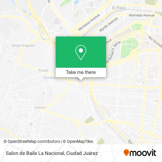 Salon de Baile La Nacional map