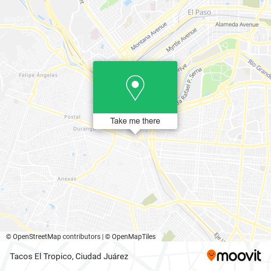 Tacos El Tropico map