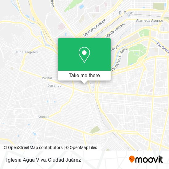 Iglesia Agua Viva map