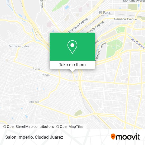 Salon Imperio map