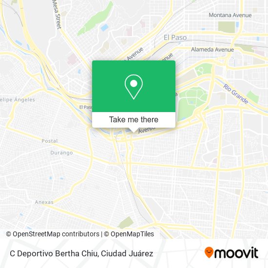 Mapa de C Deportivo Bertha Chiu