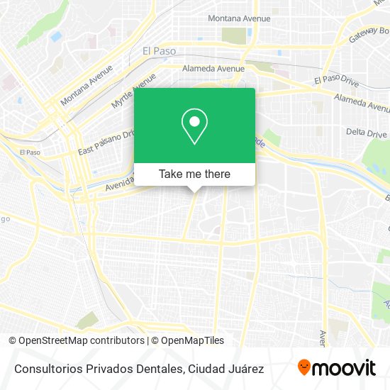 Mapa de Consultorios Privados Dentales