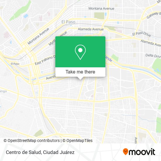 Mapa de Centro de Salud