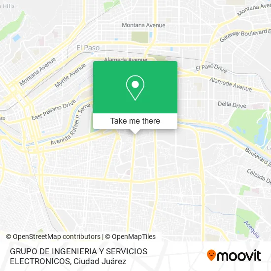 GRUPO DE INGENIERIA Y SERVICIOS ELECTRONICOS map