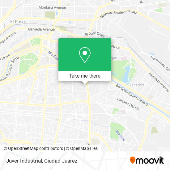 Mapa de Juver Industrial