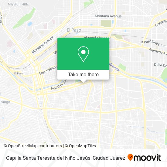 Capilla Santa Teresita del Niño Jesús map