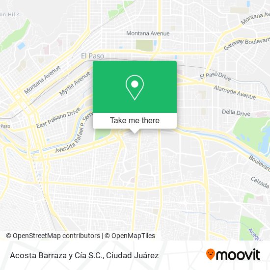 Acosta Barraza y Cía S.C. map