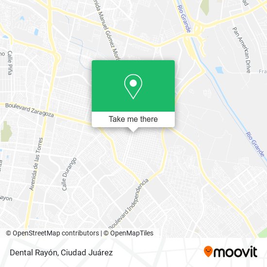 Dental Rayón map