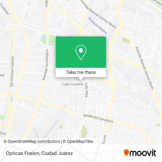Mapa de Ópticas Fusion