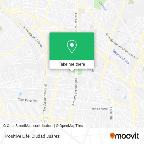 Positive Life map
