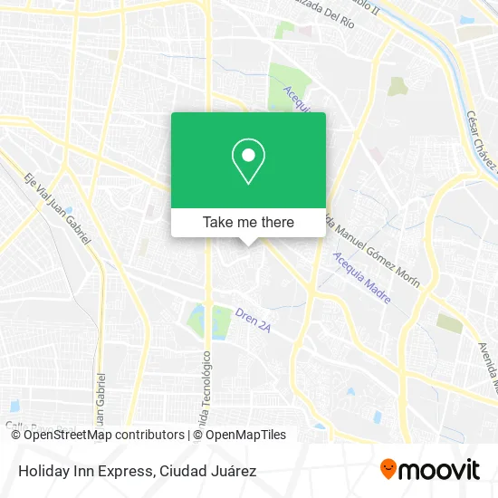 Holiday Inn Express map