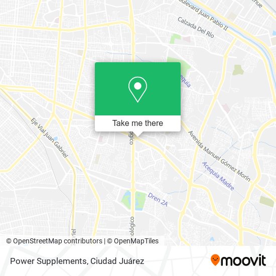 Power Supplements map