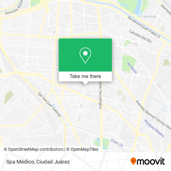 Spa Médico map