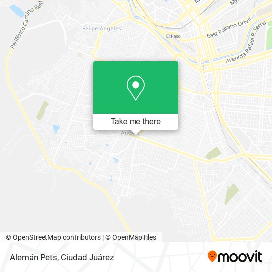 Alemán Pets map