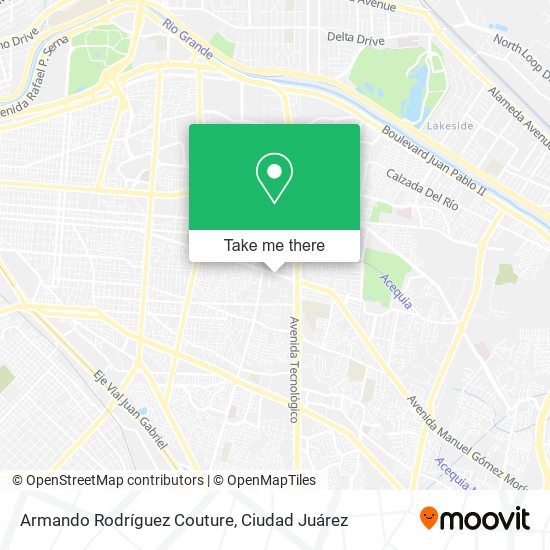 Armando Rodríguez Couture map