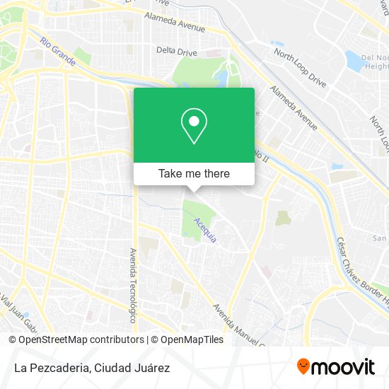La Pezcaderia map